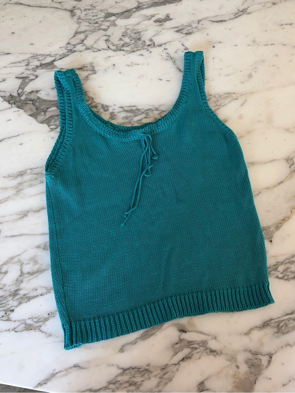 BLUE TANK TOP